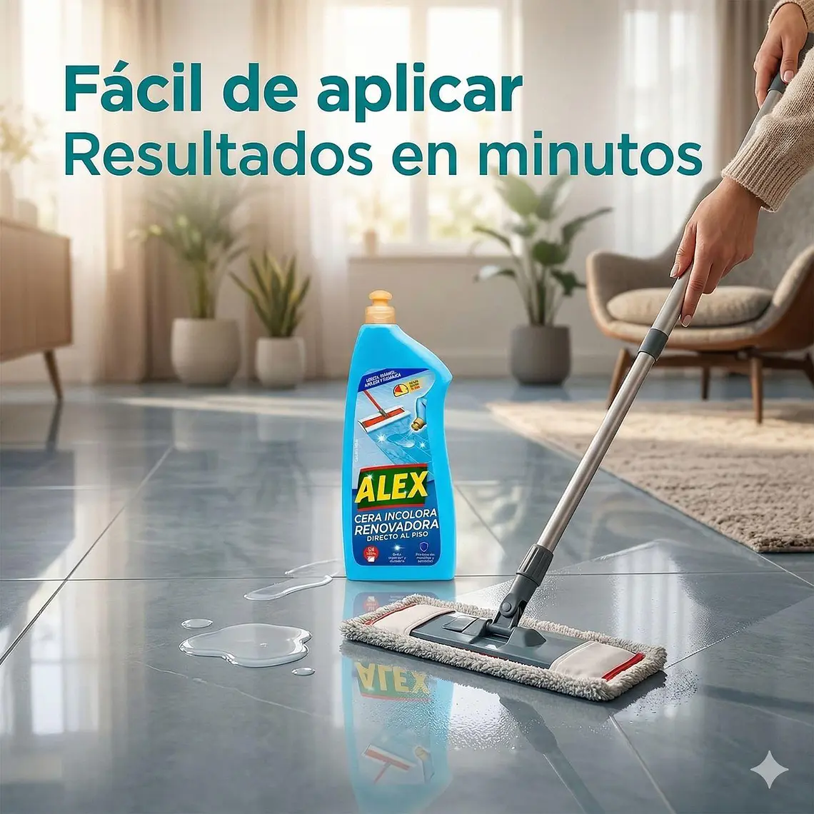 Cera Líquida Incolora Renovadora Alex 900cc 4