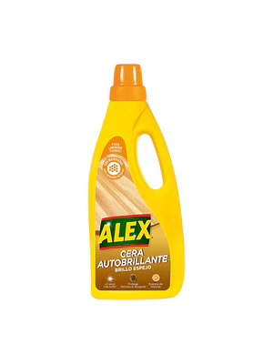 Cera Autobrillante Pisos Laminados Alex 750 ml