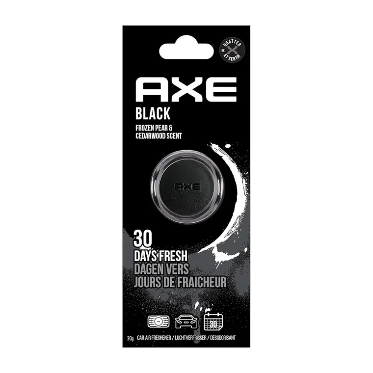 Aromatizante Para Autos Axe Rejilla Black 19gr 1