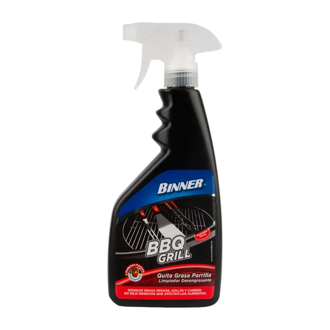 Limpiador Desengrasante Parrilla Bbq Binner 500ml 1