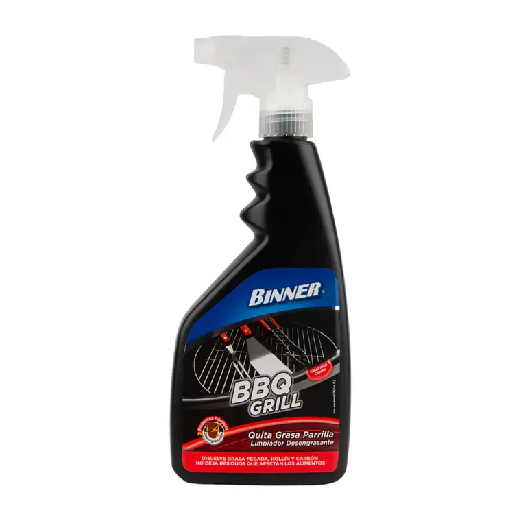 Limpiador Desengrasante Parrilla Bbq Binner 500ml 1