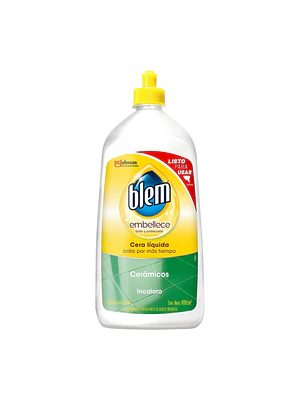 Blem Cera Líquida Incolora para Cerámicos 800ml