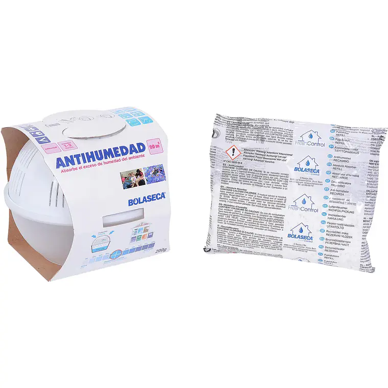 Sistema Antihumedad Bolaseca Con Su Recarga 200gr 2
