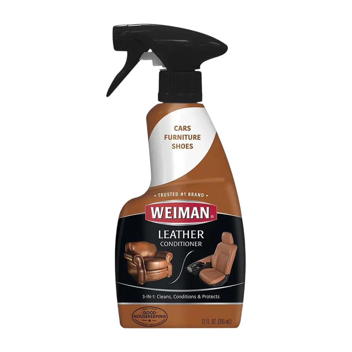 Limpiador Acondicionador De Cuero Weiman 3En1 355ml 1