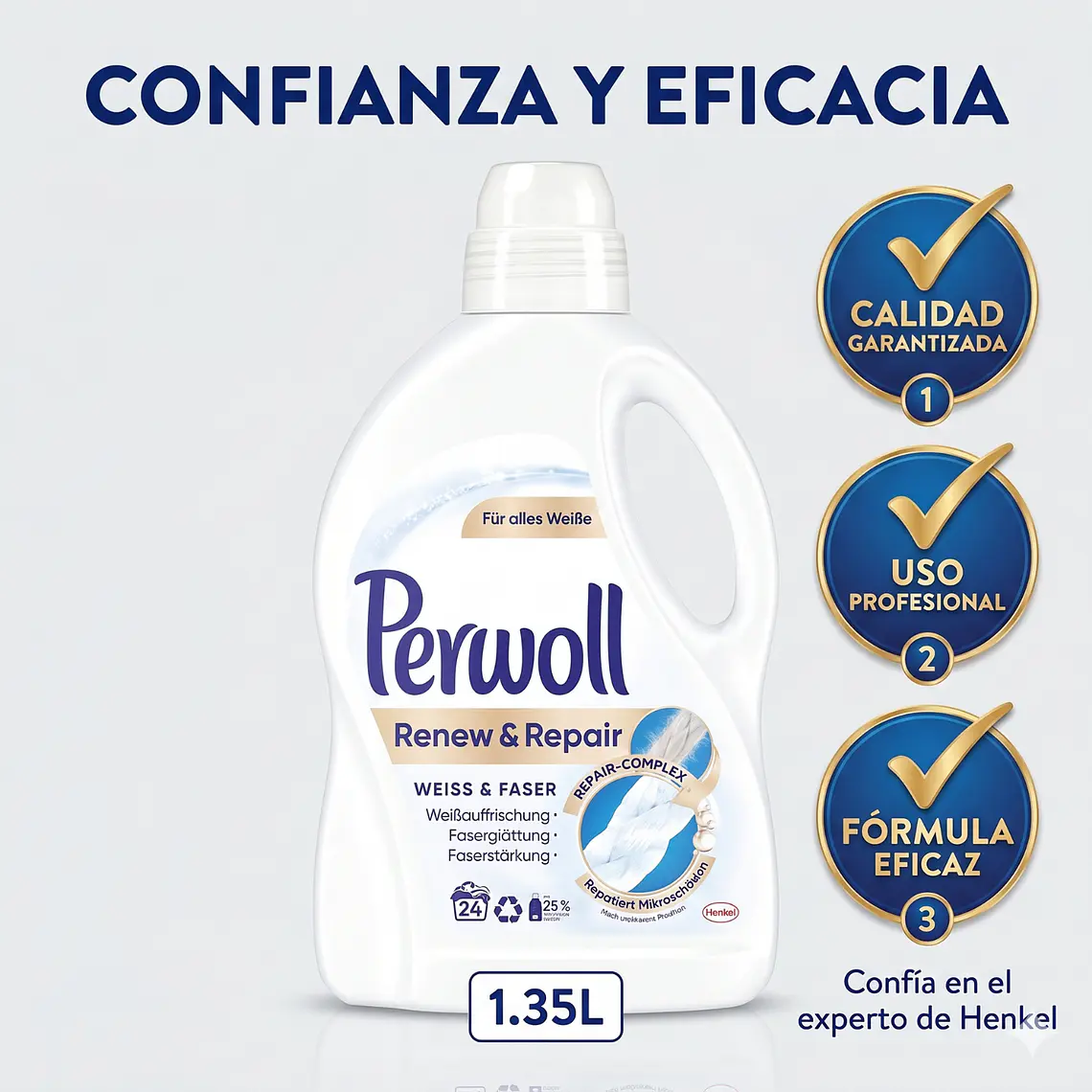 Detergente Ropa Blanca 1.35l 5