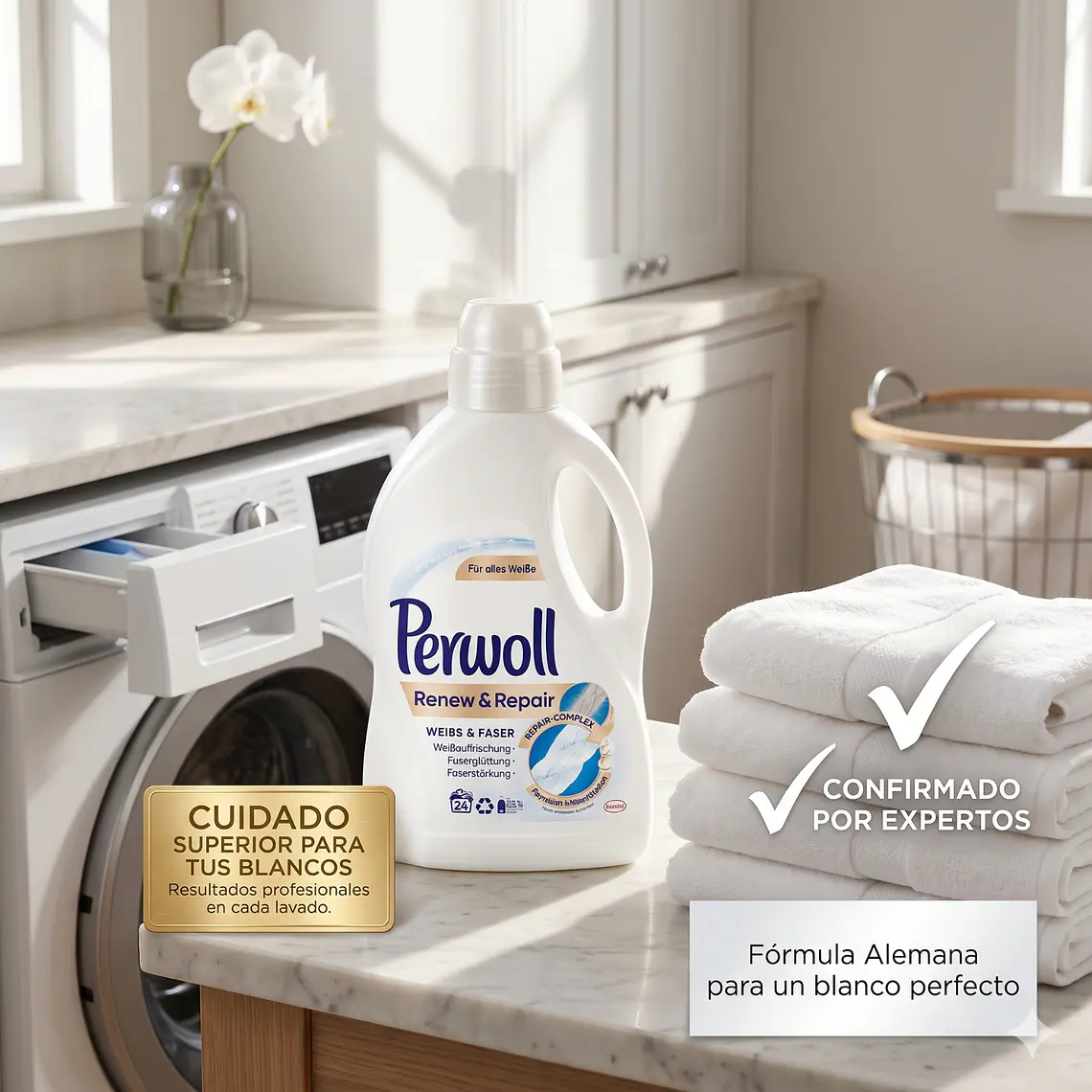 Detergente Ropa Blanca 1.35l 6