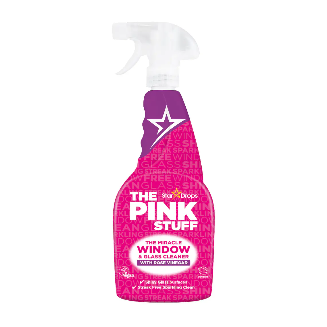 Limpia Vidrios Vinagre Rosa Pink 750ml 1