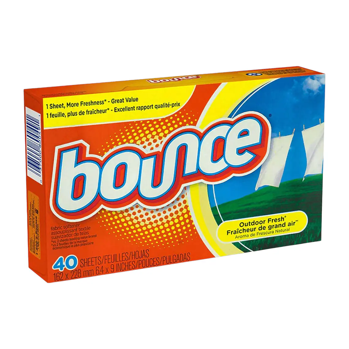 Toalla Antiarrugas Antiestatica Y Suavizante Bounce 34 Un 1
