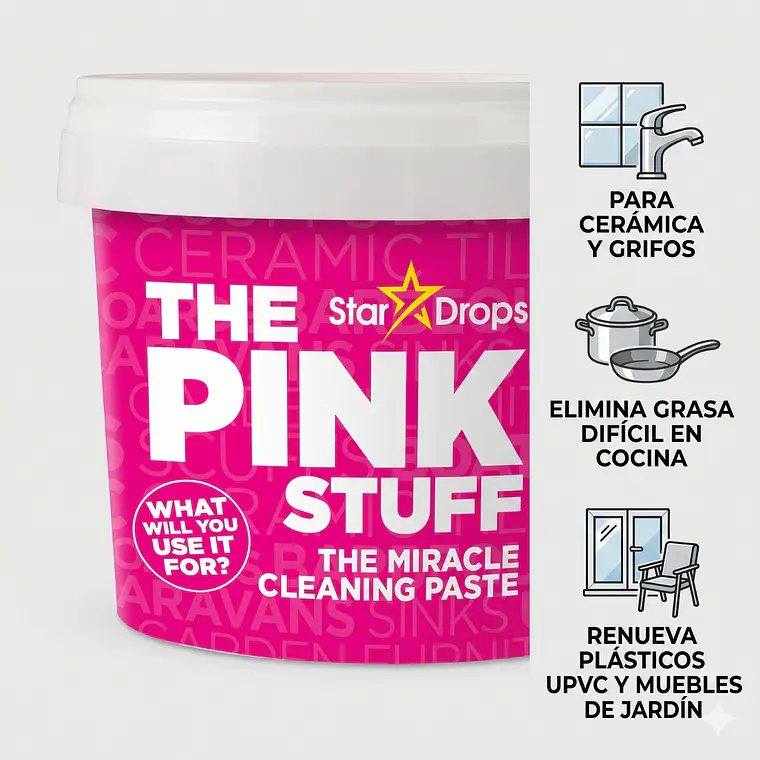 Limpiador Multiuso Pink Stuff 850gr 4
