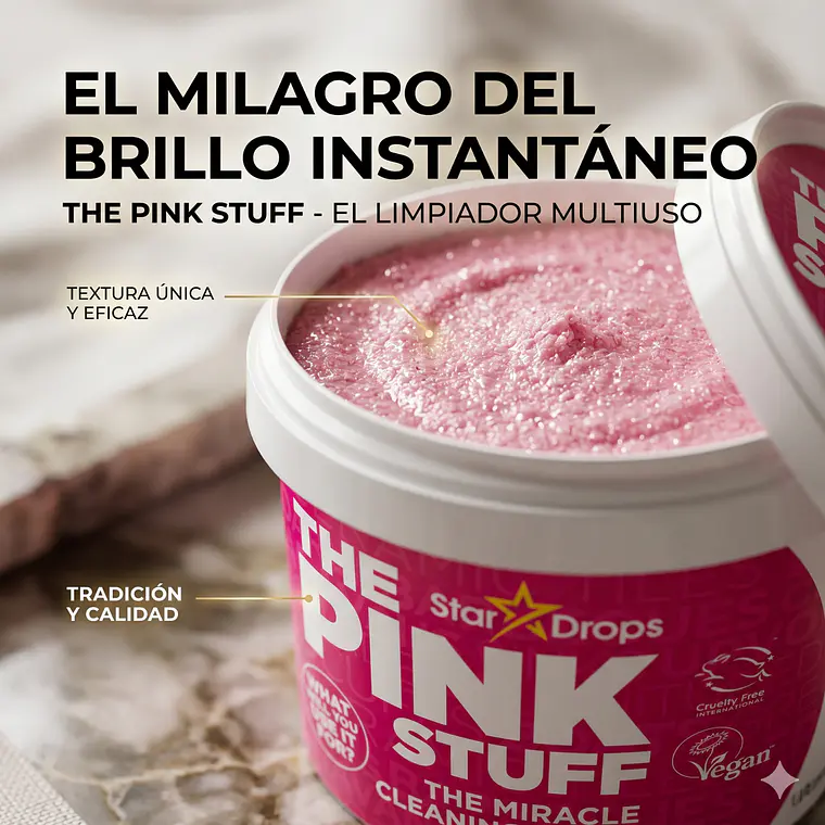 Limpiador Multiuso Pink Stuff 850gr 8