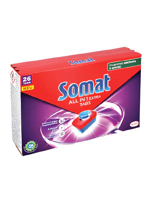 Pastillas Lavavajillas Somat 26 Unidades