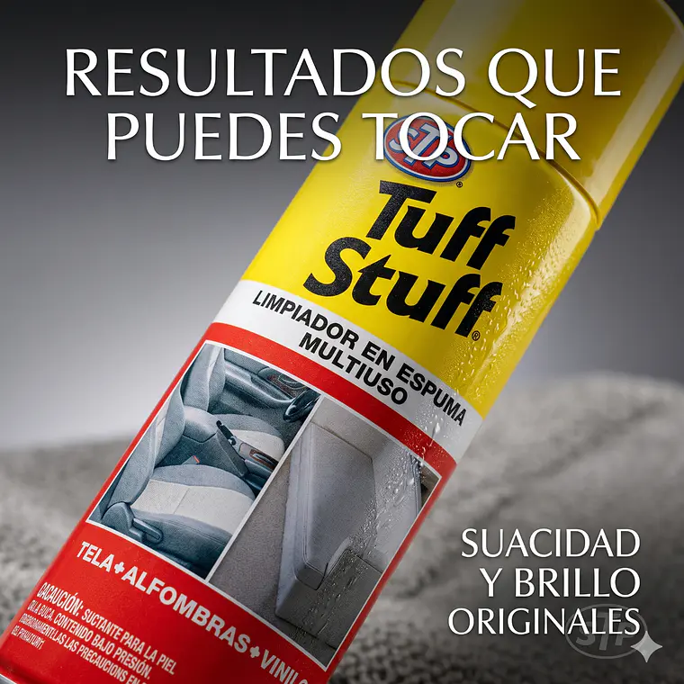 Limpiador En Espuma Tela, Alfombra, Vinilo 623gr 7