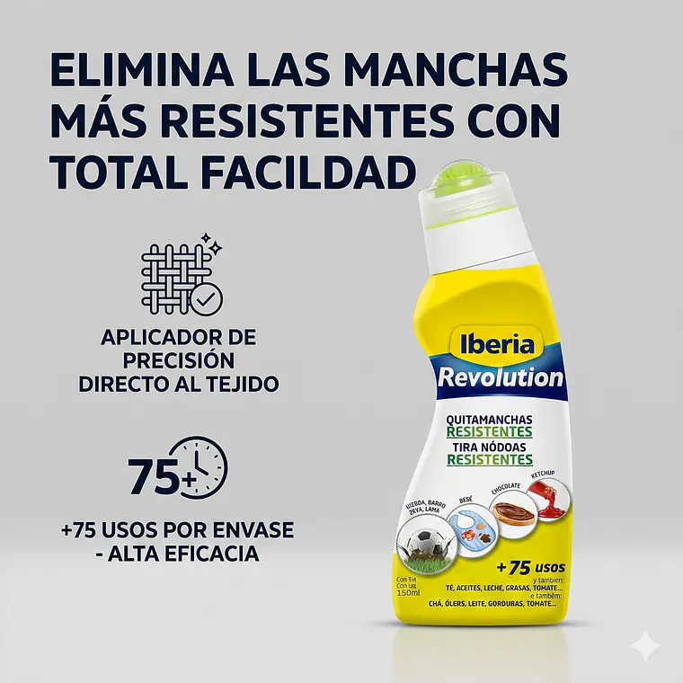 Quitamanchas Resistentes Iberia Revolution 150 Ml 2
