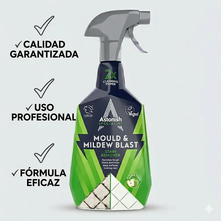 Astonish Eliminador Moho y Hongos Gatillo 750 Ml Antihongos 4