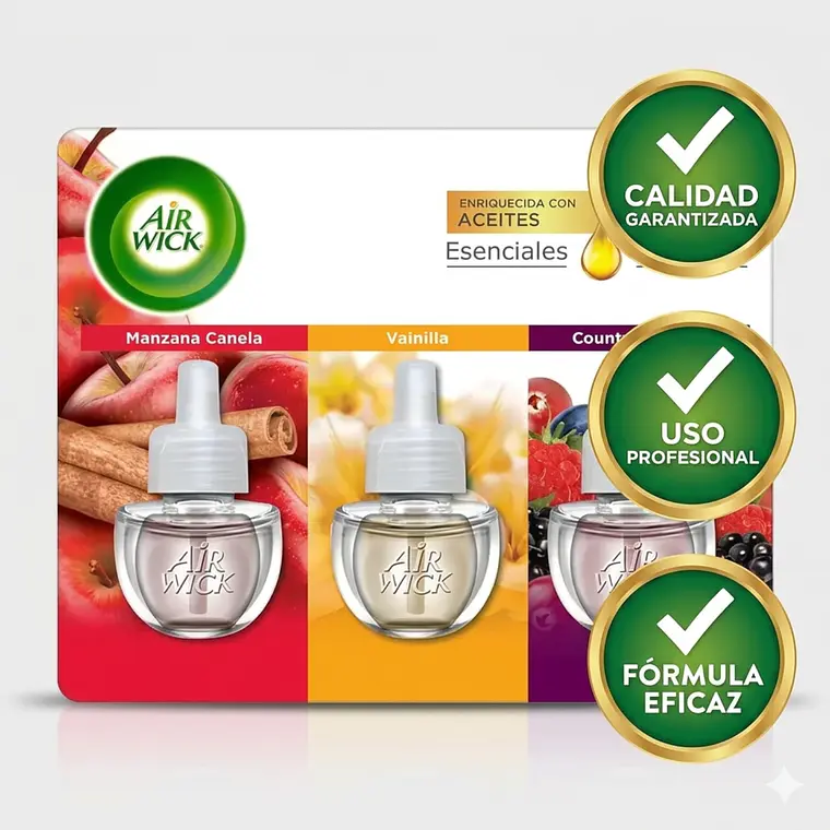 Desodorante Ambiental Eléctrico Repuesto Surtido 3x21ml 4