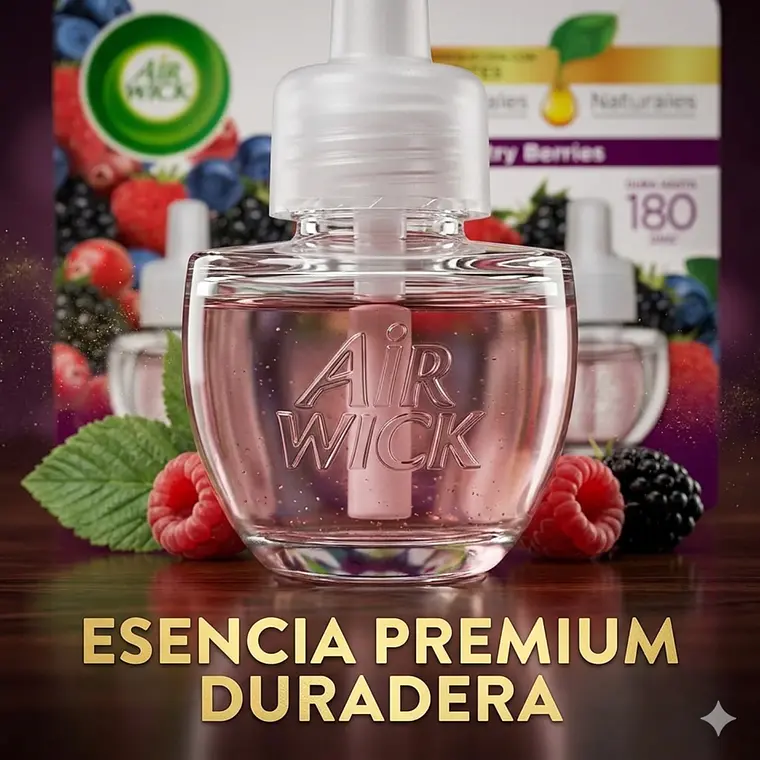 Recarga Desodorante Electrico Berries Airwick 3 Un 6