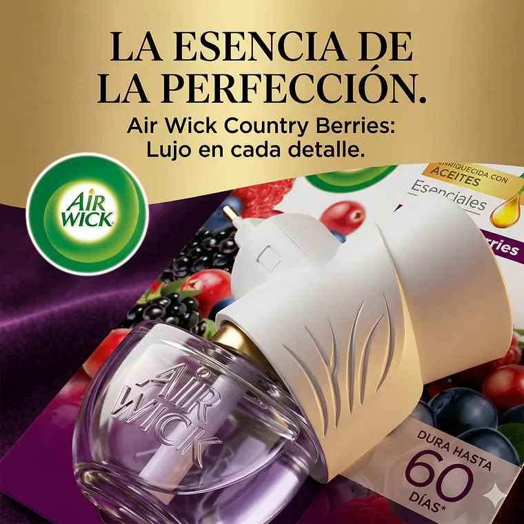Aparato Electrico Air Wick Berries + Repuesto 21ml 6