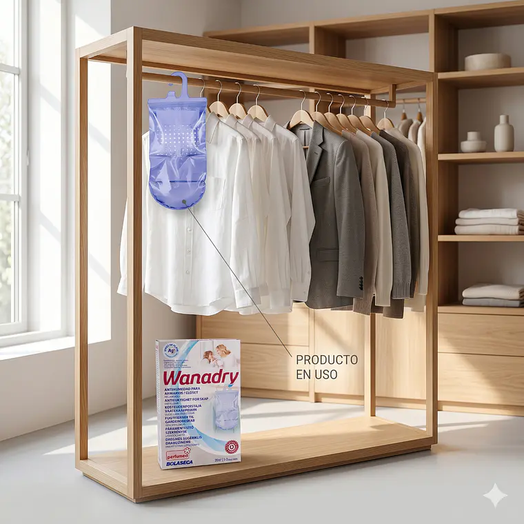 Sistema Antihumedad Bolaseca Wanadry Closets Y Armarios 450g 6