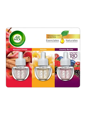 Desodorante Ambiental Eléctrico Repuesto Surtido 3x21ml