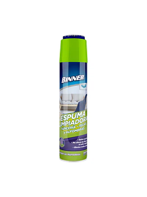 Limpiador en Espuma Binner 400ml para Alfombras y Sofás