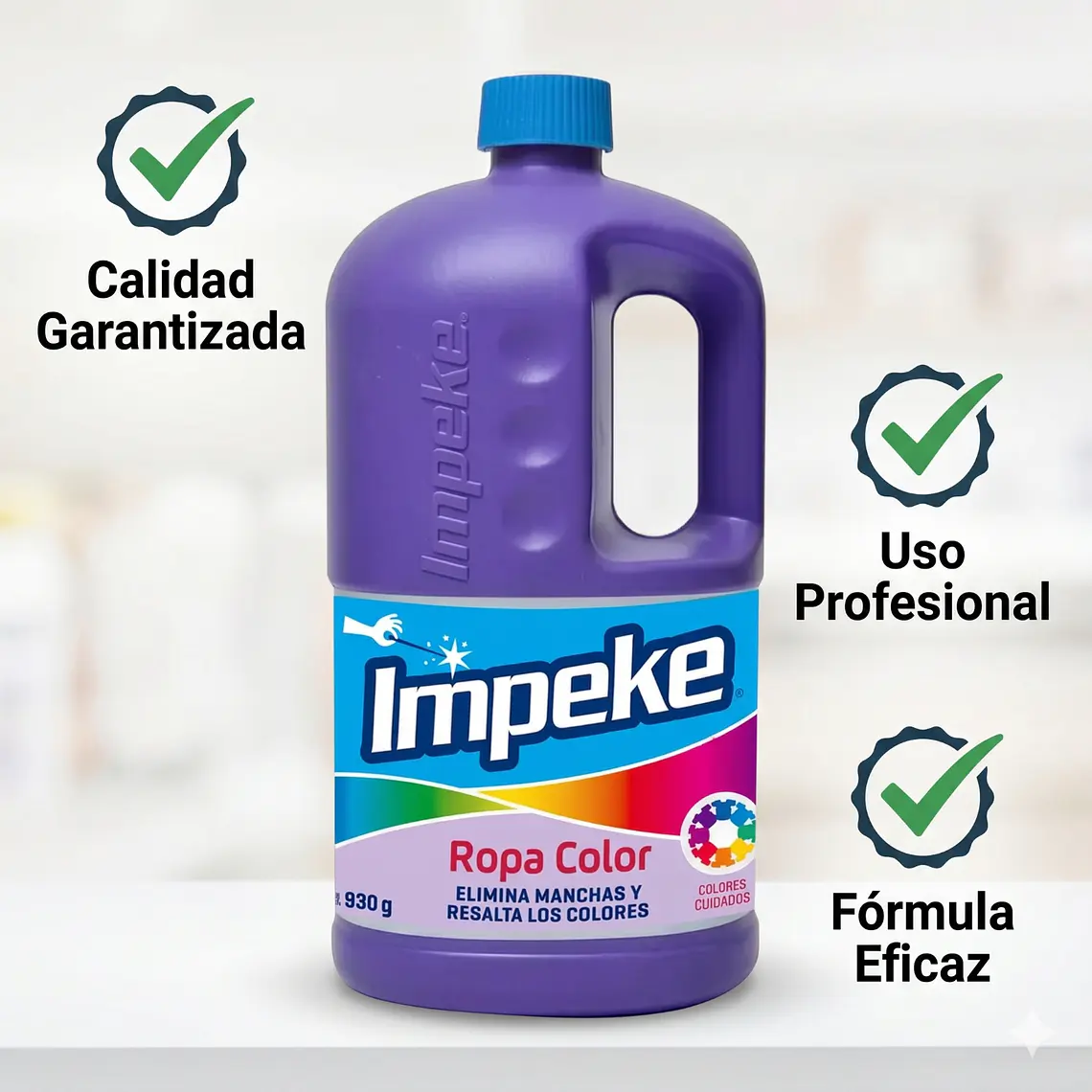 Quitamanchas Ropa Color 930gr Impeke 6