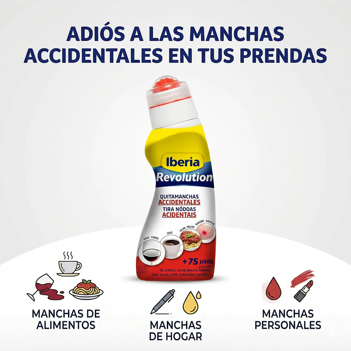 Quitamanchas Accidentales Iberia Revolution 150 Ml 3
