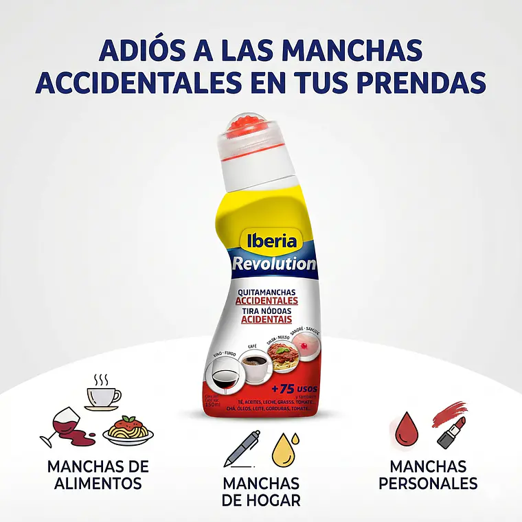 Quitamanchas Accidentales Iberia Revolution 150 Ml 3