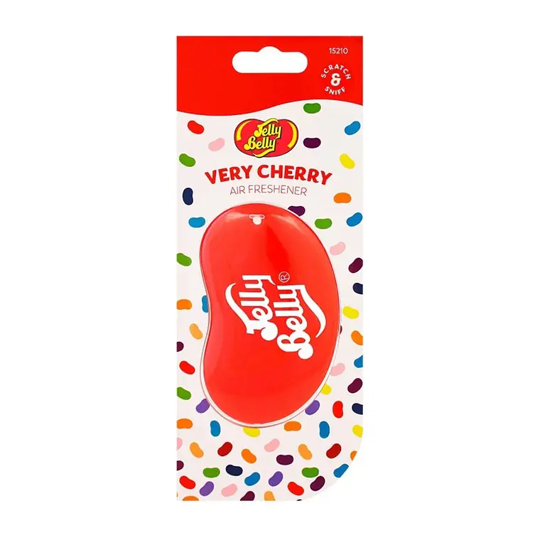 Aromatizante Colgante Jelly Belly 3D Very Cherry Cereza 1