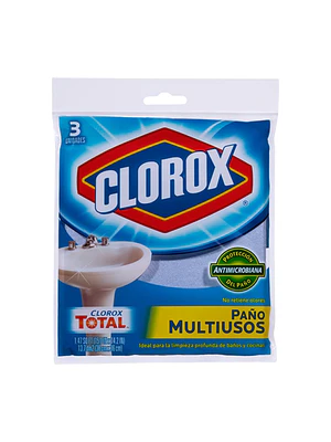 Paños multiusos antimicrobiano 3 unidades