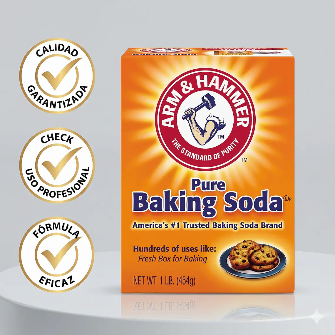 Bicarbonato De Sodio Arm & Hammer 454g 5