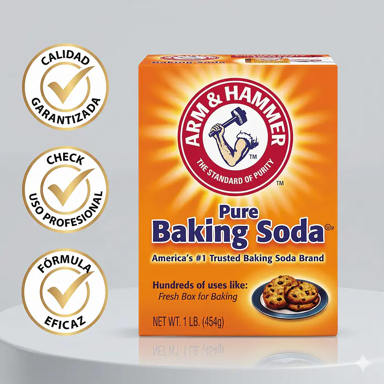 Bicarbonato De Sodio Arm & Hammer 454g 5