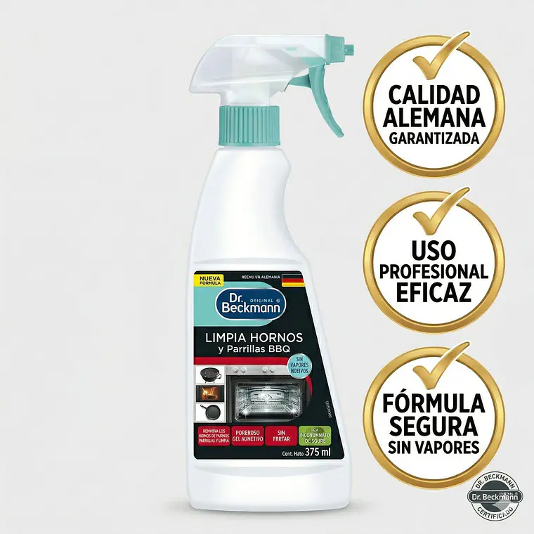 Limpia Hornos y Parrilla BBQ Dr. Beckmann 375ml 6