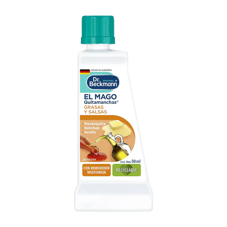 Quitamanchas Grasas Y Salsas Dr. Beckmann 50 Ml 1