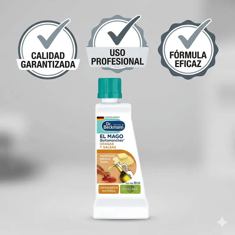 Quitamanchas Grasas Y Salsas Dr. Beckmann 50 Ml 6