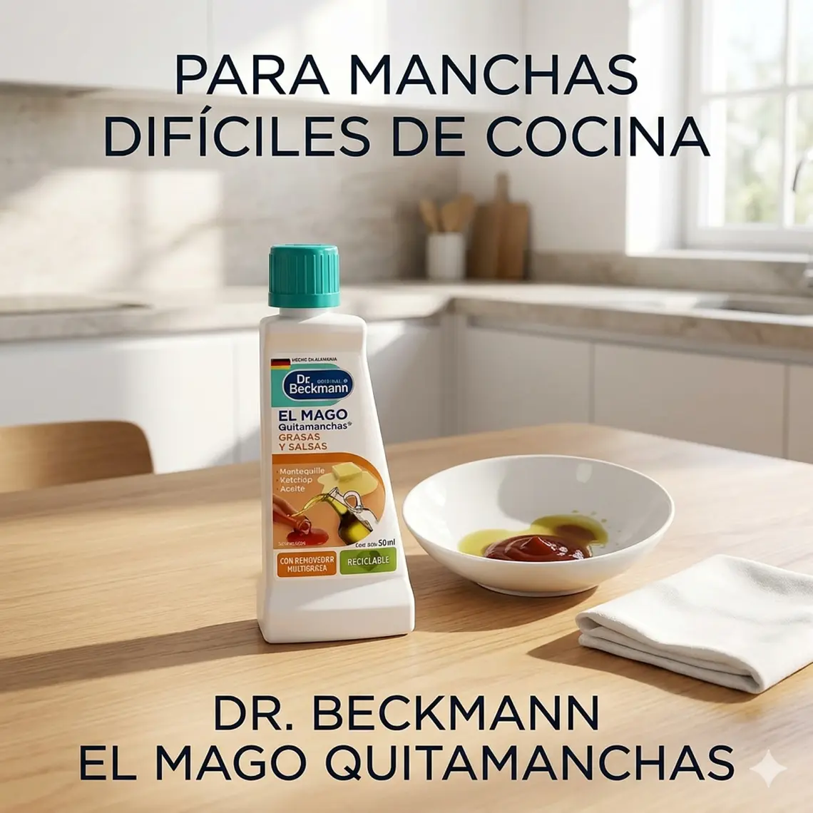 Quitamanchas Grasas Y Salsas Dr. Beckmann 50 Ml 7