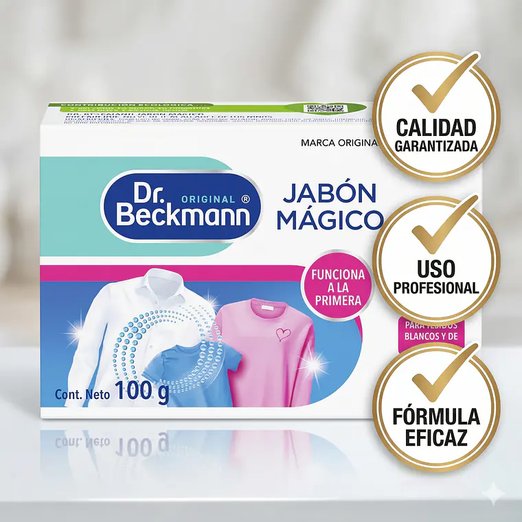Jabón Mágico Quitamanchas Para Ropa Y Tapicería 100grs 6