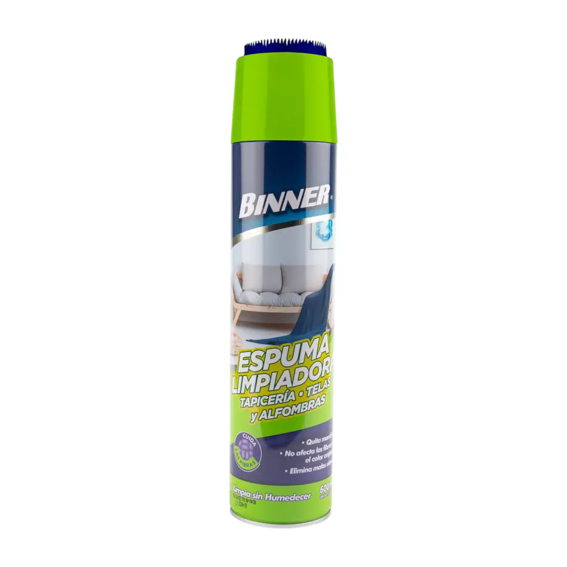 Limpiador Tapiceria, Telas, Alfombras Binner 600ml 1