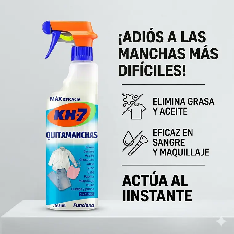 Quitamanchas Prelavado Gatillo KH-7 750ml 2