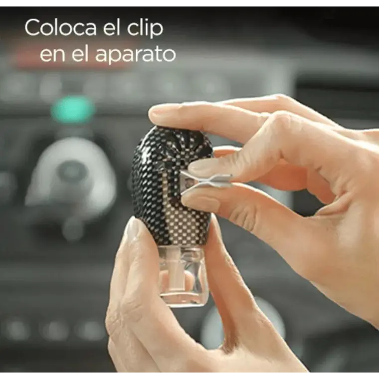 Aromatizante Glade Auto Nuevo Aparato + Repuesto 7ml 4