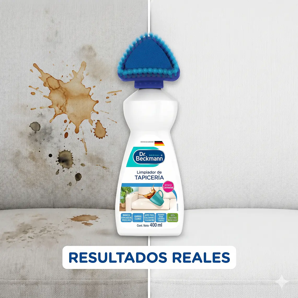 Limpiador De Tapiceria Dr. Beckmann 400ml 5
