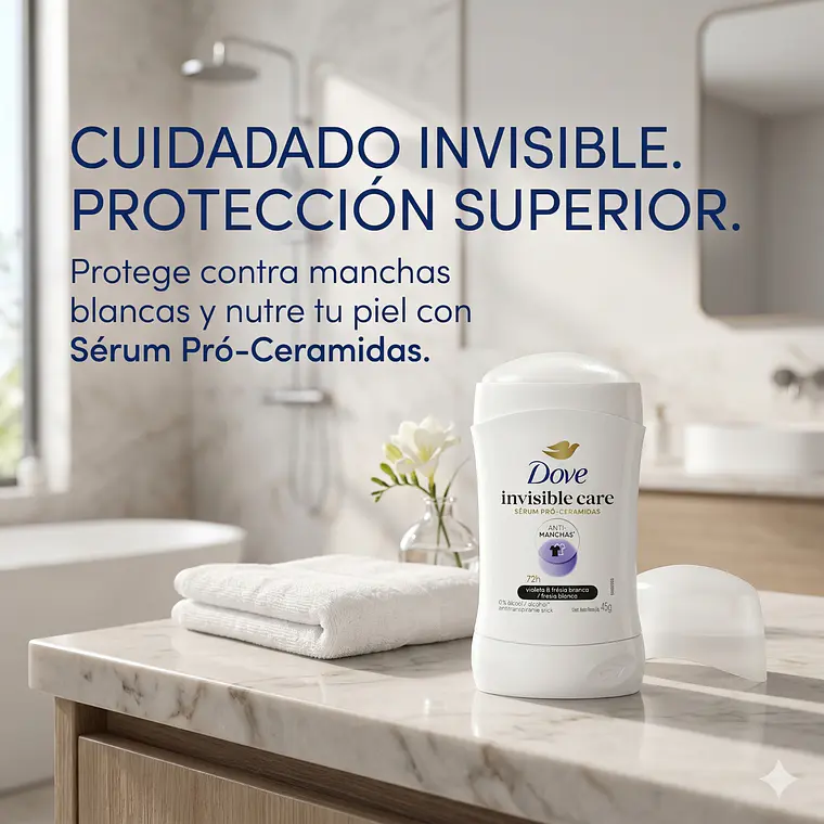 Dove Antitranspirante Invisible Dry 45g No Deja Manchas 2