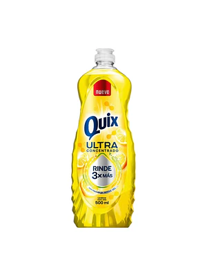 Lavaloza Quix Amarillo 500 ml Alto Poder Desengrasante