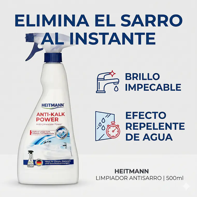 Limpiador Antisarro Heitmann 500ml 2