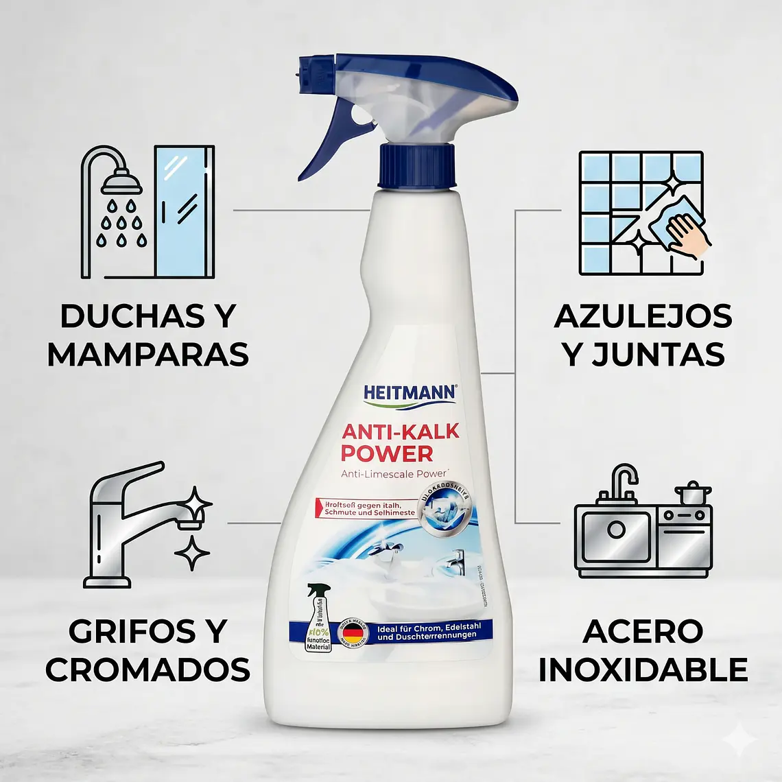 Limpiador Antisarro Heitmann 500ml 3