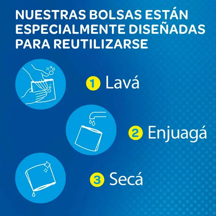 Bolsa Para Organizar Ziploc Mediana Cierre Fácil 20un 2
