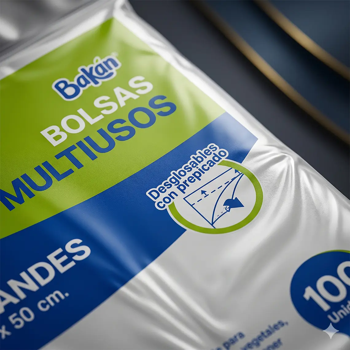Bolsas Multiuso Bakan 35x50 Bolsa Taco Grande 100 Unidades 7