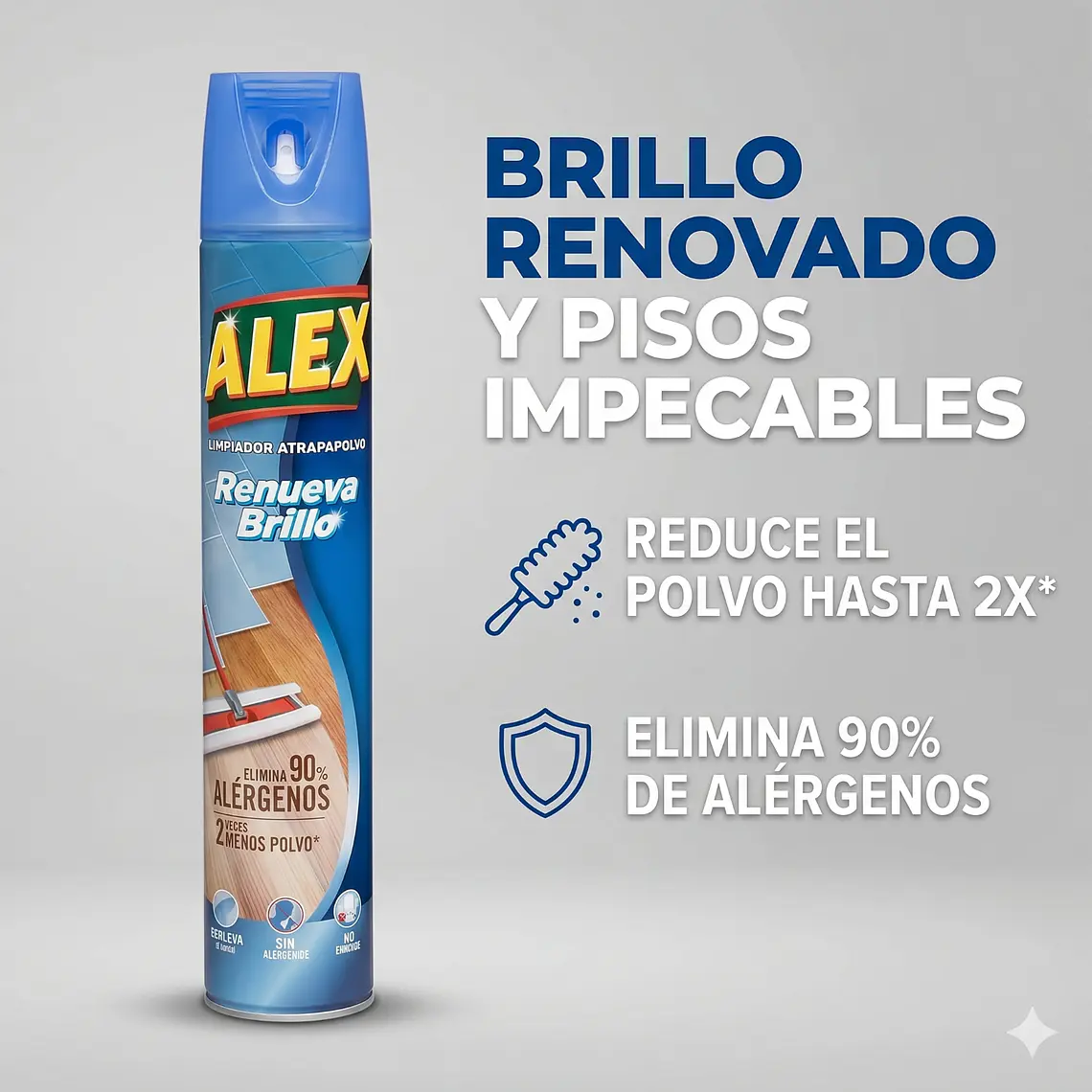 Alex AtrapaPolvo para Piso Cerámica y Mármol 750cc 2