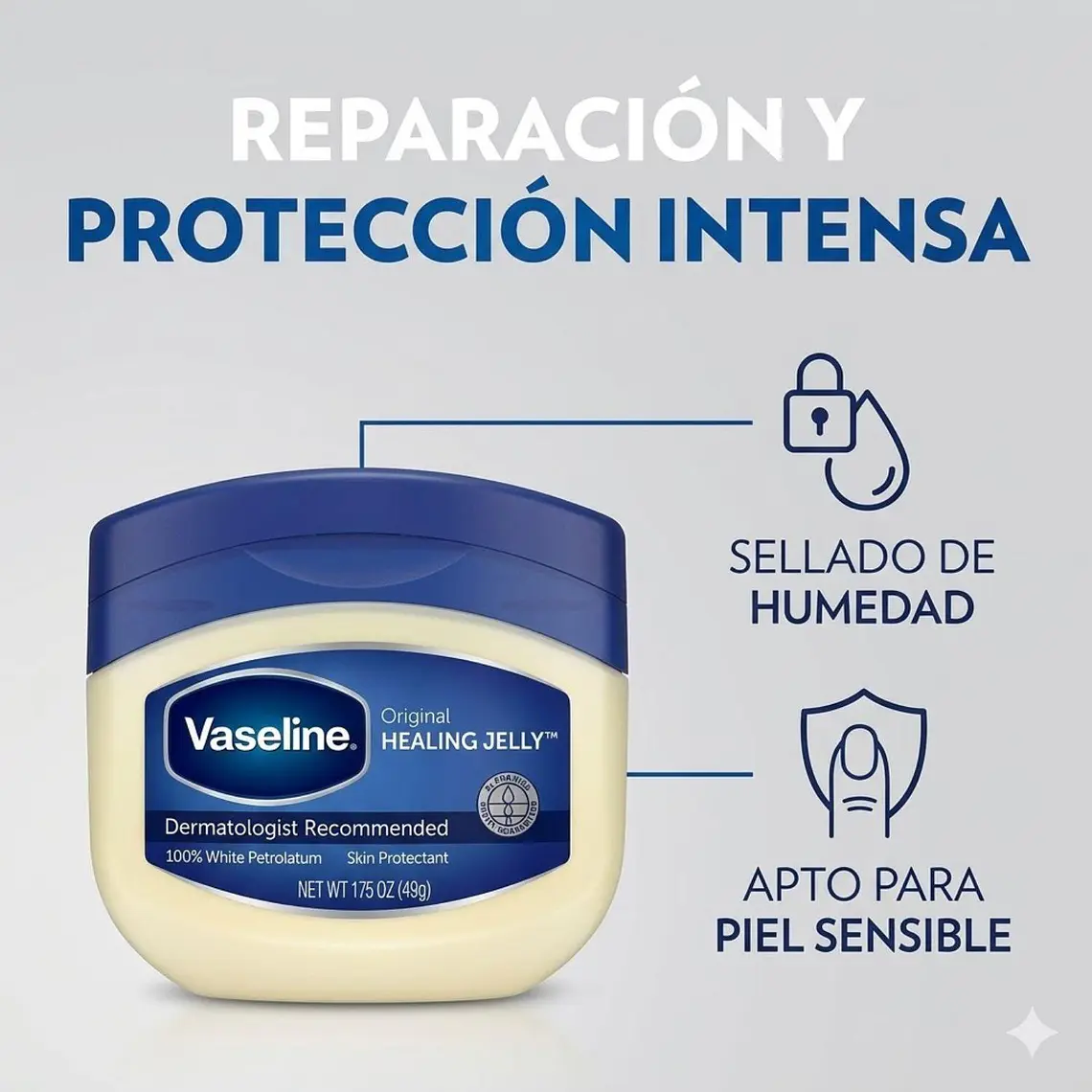 Vaselina Jelly Original ML - Protector de Piel y Labios 2