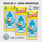 Aromatizante Pino Caribbean Colada Little Trees Pack X 3unid - Miniatura 4