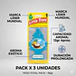 Aromatizante Pino Caribbean Colada Little Trees Pack X 3unid - Miniatura 5